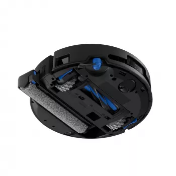 Robô aspirador Ecovacs DEEBOT T90 PRO OMNI — depósito de pó sem saco de 0,25 L, 350 min. de autonomia, Li‑Ion 4000 mAh, preto