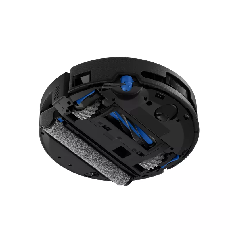 Robô aspirador Ecovacs DEEBOT T90 PRO OMNI — depósito de pó sem saco de 0,25 L, 350 min. de autonomia, Li‑Ion 4000 mAh, preto