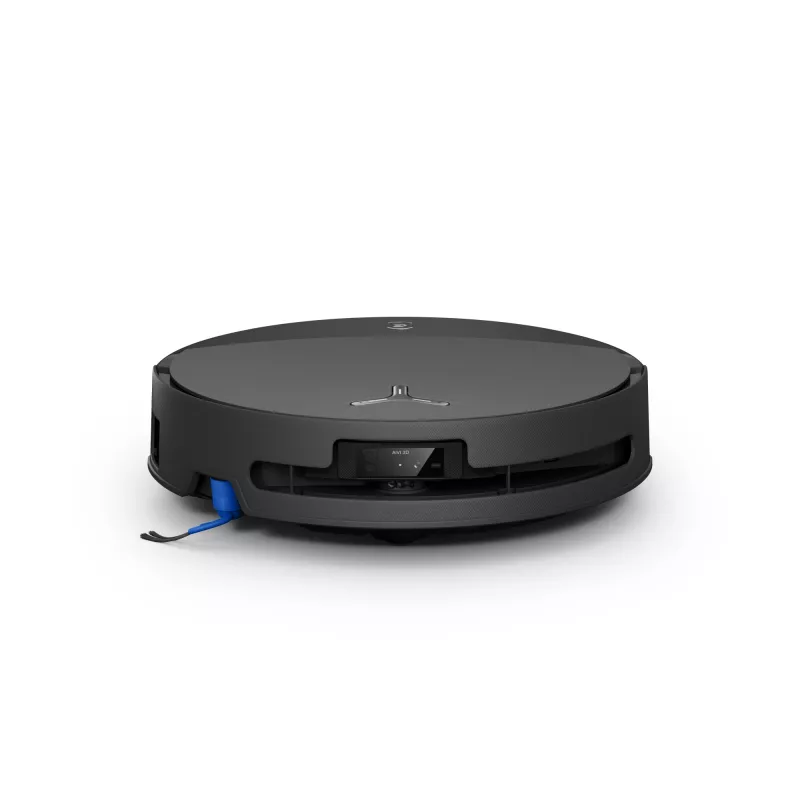 Robô aspirador Ecovacs DEEBOT T90 PRO OMNI — depósito de pó sem saco de 0,25 L, 350 min. de autonomia, Li‑Ion 4000 mAh, preto