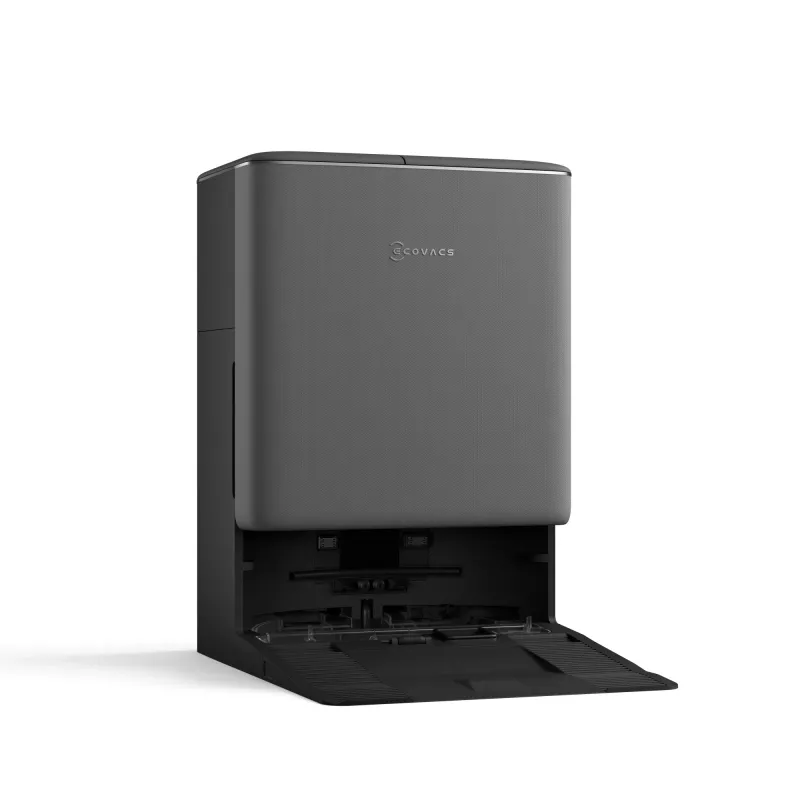 Robô aspirador Ecovacs DEEBOT T90 PRO OMNI — depósito de pó sem saco de 0,25 L, 350 min. de autonomia, Li‑Ion 4000 mAh, preto