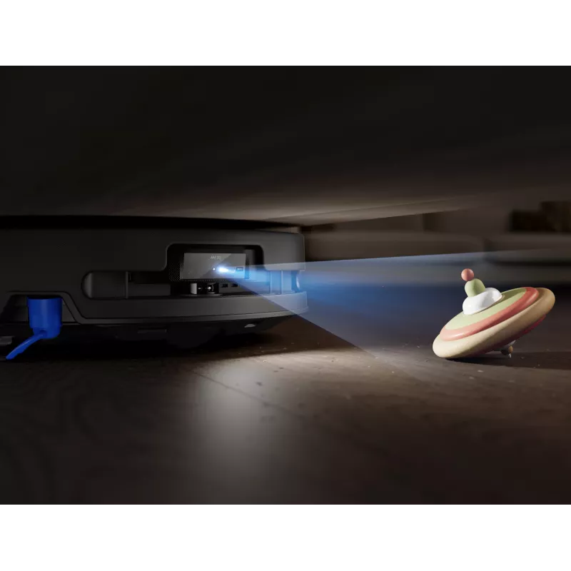 Robô aspirador Ecovacs DEEBOT T90 PRO OMNI — depósito de pó sem saco de 0,25 L, 350 min. de autonomia, Li‑Ion 4000 mAh, preto