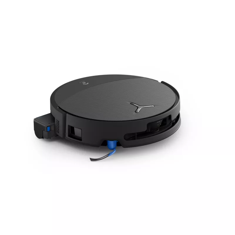 Robô aspirador Ecovacs DEEBOT T90 PRO OMNI — depósito de pó sem saco de 0,25 L, 350 min. de autonomia, Li‑Ion 4000 mAh, preto