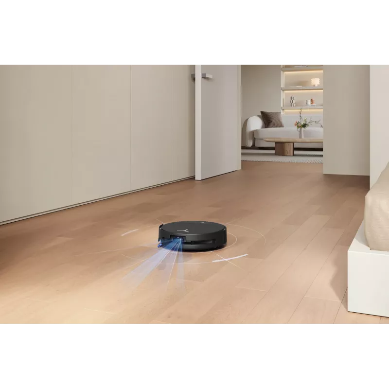 Robô aspirador Ecovacs DEEBOT T90 PRO OMNI — depósito de pó sem saco de 0,25 L, 350 min. de autonomia, Li‑Ion 4000 mAh, preto