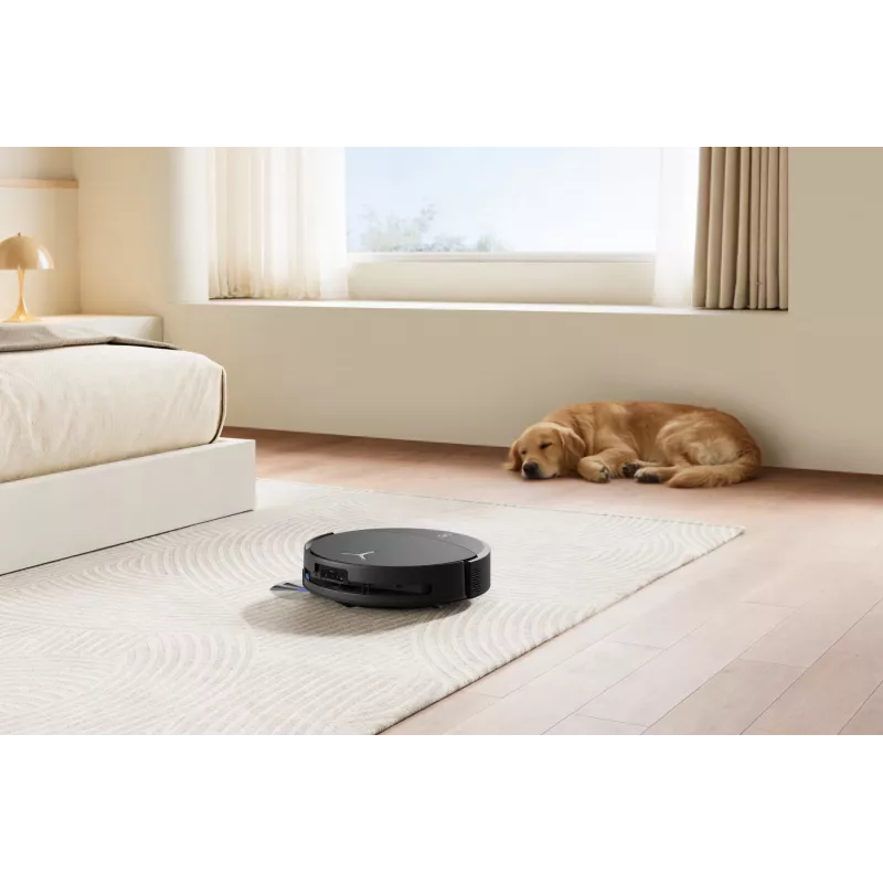 Robô aspirador Ecovacs DEEBOT T90 PRO OMNI — depósito de pó sem saco de 0,25 L, 350 min. de autonomia, Li‑Ion 4000 mAh, preto