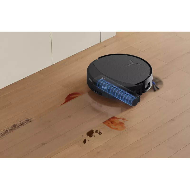Robô aspirador Ecovacs DEEBOT T90 PRO OMNI — depósito de pó sem saco de 0,25 L, 350 min. de autonomia, Li‑Ion 4000 mAh, preto