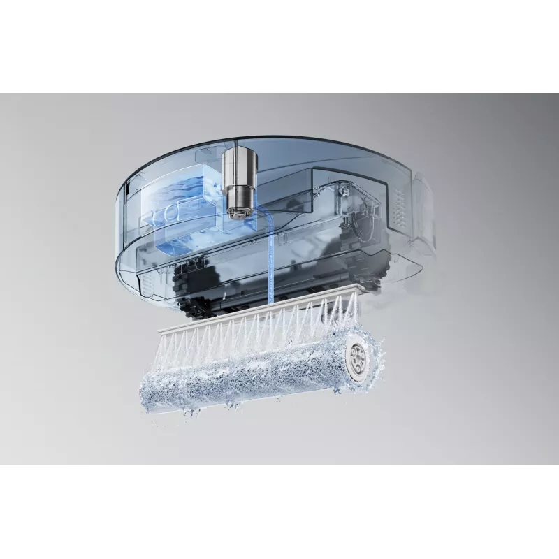 Robô aspirador Ecovacs DEEBOT T90 PRO OMNI — depósito de pó sem saco de 0,25 L, 350 min. de autonomia, Li‑Ion 4000 mAh, preto