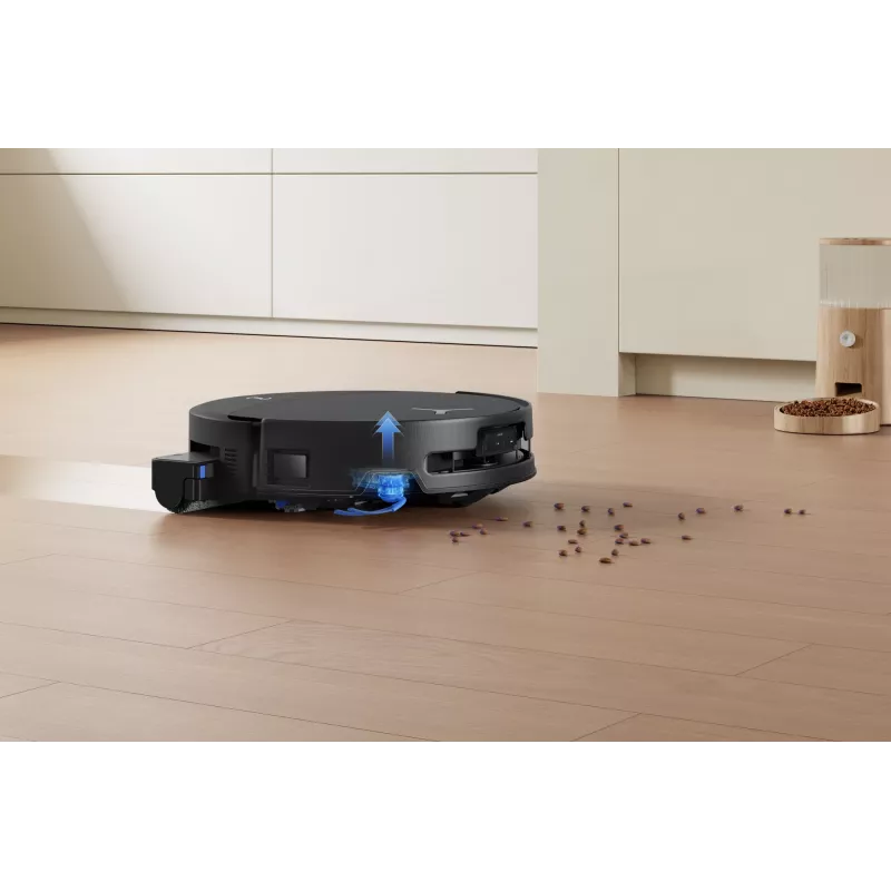 Robô aspirador Ecovacs DEEBOT T90 PRO OMNI — depósito de pó sem saco de 0,25 L, 350 min. de autonomia, Li‑Ion 4000 mAh, preto