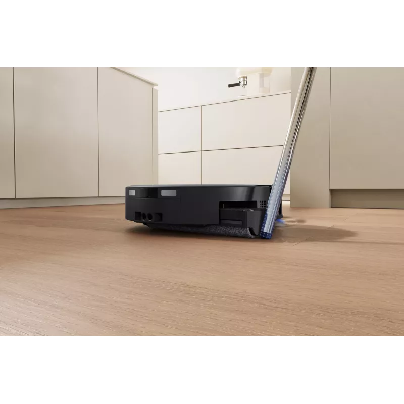 Robô aspirador Ecovacs DEEBOT T90 PRO OMNI — depósito de pó sem saco de 0,25 L, 350 min. de autonomia, Li‑Ion 4000 mAh, preto