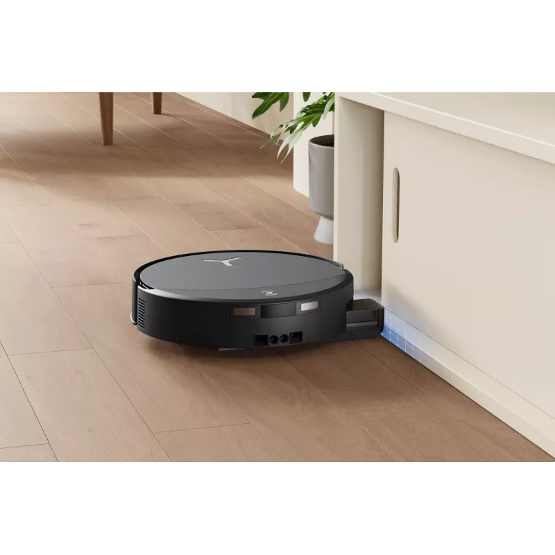 Robô aspirador Ecovacs DEEBOT T90 PRO OMNI — depósito de pó sem saco de 0,25 L, 350 min. de autonomia, Li‑Ion 4000 mAh, preto