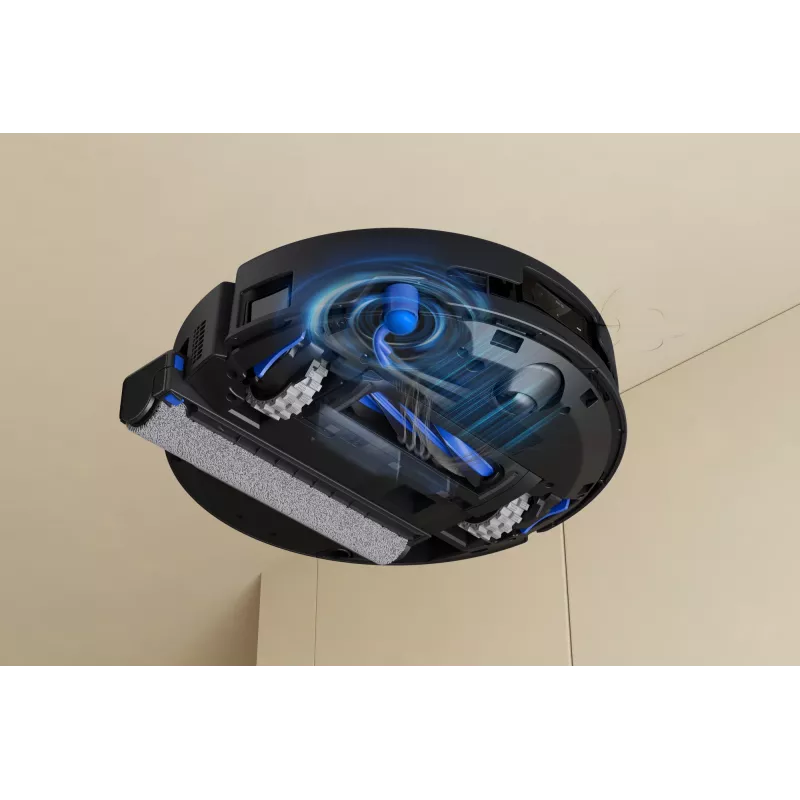 Robô aspirador Ecovacs DEEBOT T90 PRO OMNI — depósito de pó sem saco de 0,25 L, 350 min. de autonomia, Li‑Ion 4000 mAh, preto