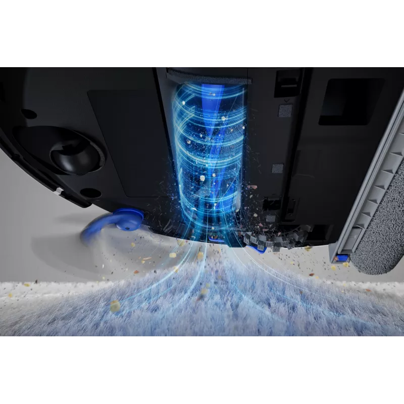 Robô aspirador Ecovacs DEEBOT T90 PRO OMNI — depósito de pó sem saco de 0,25 L, 350 min. de autonomia, Li‑Ion 4000 mAh, preto