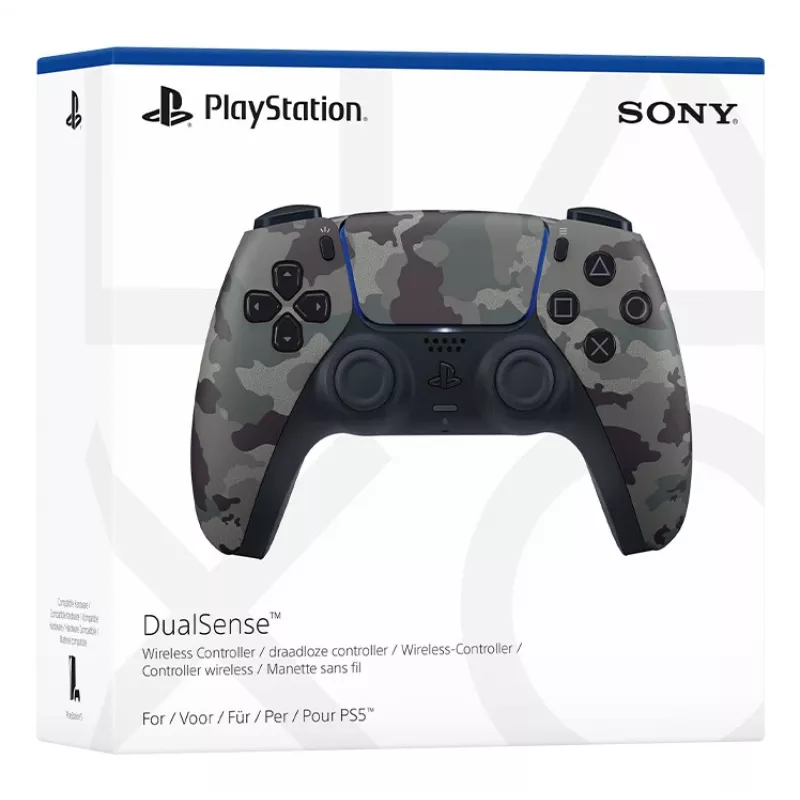Comando Sony DualSense v3 Camouflage – Bluetooth/USB, PS5, bateria incorporada, USB‑C, 160×106×66 mm