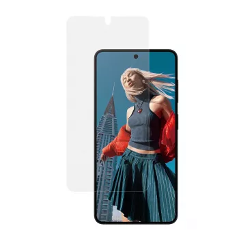 Proteção de ecrã PanzerGlass para Samsung New Galaxy S 2026 — Ultra-Wide Fit, PET+silicone, FASTFIT
