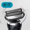 Braun Series 7 71-N7200cc raspador de folha aparador preto