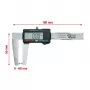 Paquímetro KS Tools 300.0540 peso 130 g