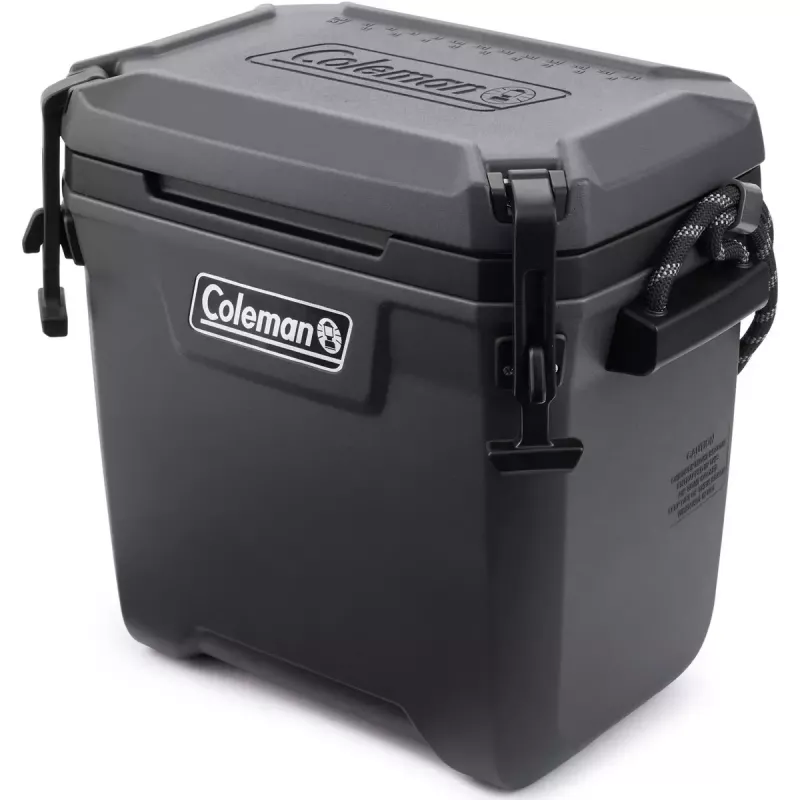 Arca frigorífica COLEMAN Convoy 28 QT, capacidade 29 L, isolamento em poliuretano, cinzento