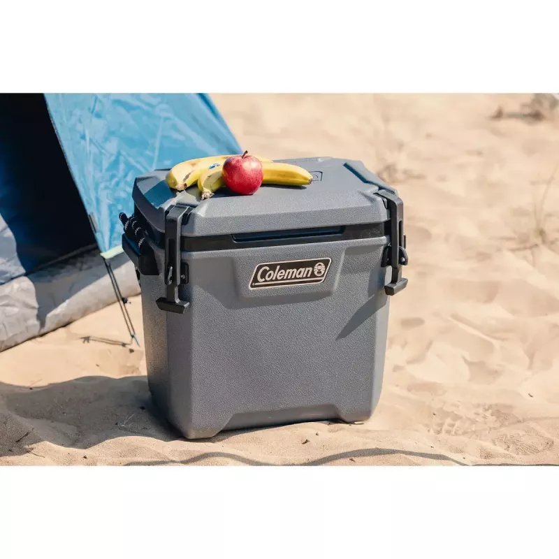 Arca frigorífica COLEMAN Convoy 28 QT, capacidade 29 L, isolamento em poliuretano, cinzento