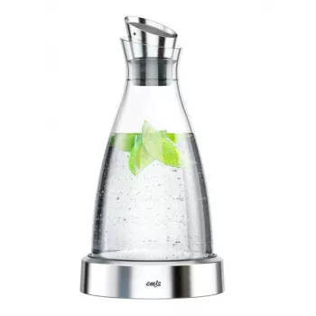 EMSA 505219 Jarro/cântaro/garrafa 1 L aço inoxidável, transparente