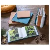 Álbum de fotografias Hama dobrável azul 36 folhas 10 x 15 encadernação