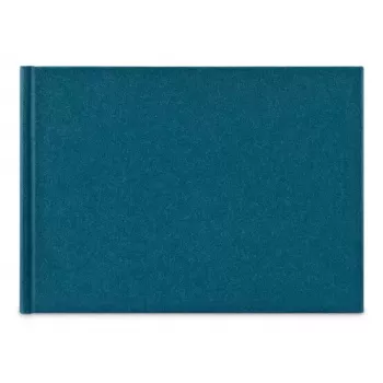 Álbum de fotografias Hama dobrável azul 36 folhas 10 x 15 encadernação