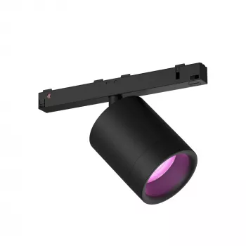 Foco de iluminação inteligente Philips Hue White and colour ambience Perifo Zylinderspot Bluetooth preto