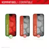 Protetor de ecrã + capa Displex para Apple iPhone 15 Pro Max, moldura de montagem Eco, resistente a riscos