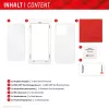 Protetor de ecrã + capa Displex para Apple iPhone 15 Pro Max, moldura de montagem Eco, resistente a riscos