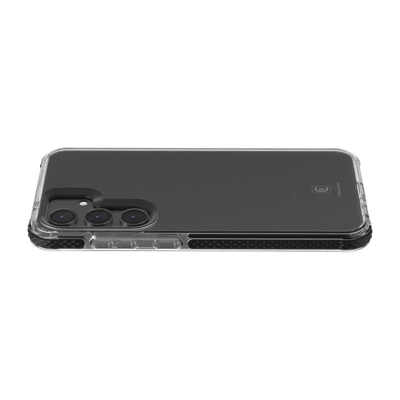 Cellularline Tetra Force Strong Guard - capa flexível protetora e resistente a impactos para Galaxy S25 Ultra com tecnologia antibacteriana Microban® integrada