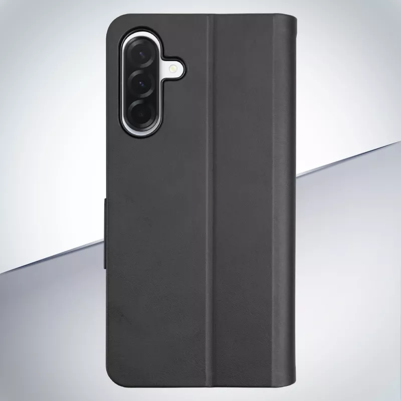 Cellularline Book - capa tipo livro para Galaxy A36/A56 com compartimento para cartões e fecho magnético