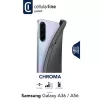 Cellularline Chroma – capa de borracha macia colorida para Galaxy A36/A56