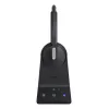 Headset mono sem fios Yealink WH64 Teams — Bluetooth, Supra-aural, 20–20000 Hz, alcance de 150 m, preto