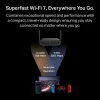 Router wireless TP-Link BE3600 Wi-Fi 7 2.5 Gigabit Ethernet Dual-Band (2,4 GHz / 5 GHz) preto