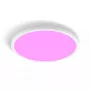 Lâmpada de teto Philips Hue Devote fina Lâmpada de teto M, redonda LED 23W, branca, Ø42,1 cm, local de utilização universal