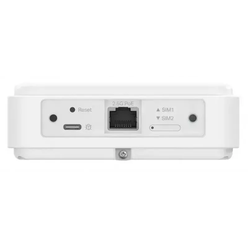 Gateway de rede móvel TP-LINK OMADA ER701-5G-Outdoor, 5G/4G/3G, WLAN 2,4 GHz, Ethernet 2,5 Gbps, montagem em mastro/parede/janela