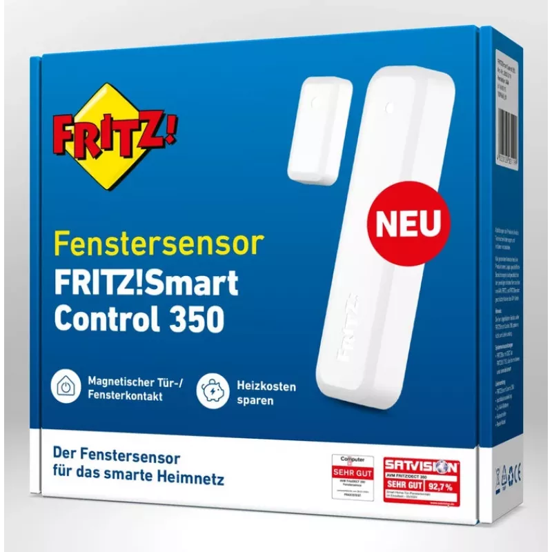 FRITZ Smart Control 350 sensor de porta/janela sem fios porta/janela branco