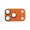 Proteção de câmara PanzerGlass Fender para iPhone 17 Pro — silicone, Cosmic Orange, resistente a riscos e choques