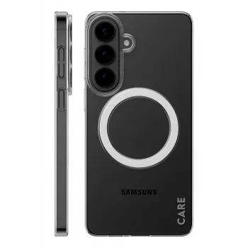 PanzerGlass CARE™ SL1M Capa de proteção transparente com Qi para Samsung Galaxy S26+ (6,7 polegadas)