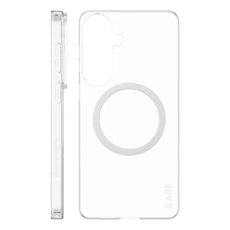 PanzerGlass CARE™ SL1M Capa de proteção transparente com Qi para Samsung Galaxy S26+ (6,7 polegadas)