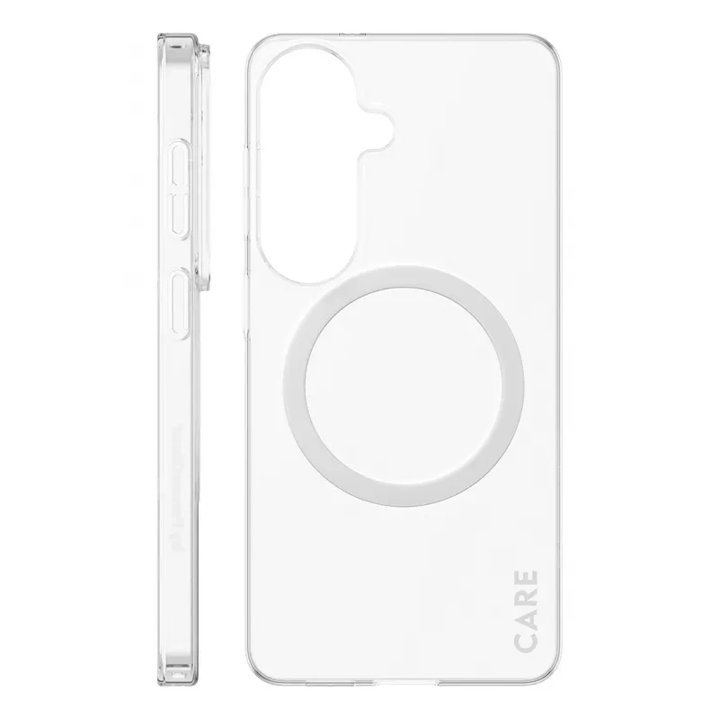 PanzerGlass CARE™ SL1M Capa de proteção transparente com Qi para Samsung Galaxy S26, compatível com ecrãs até 16 cm (6,3 polegadas)