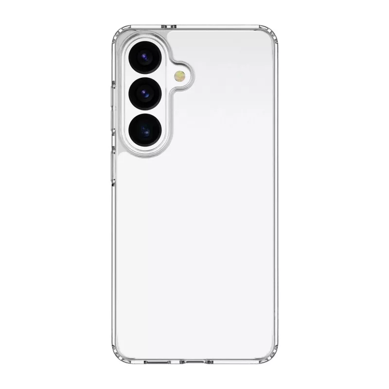 Cellularline Clear Protect - Galaxy S26 Capa rígida com bordas de borracha