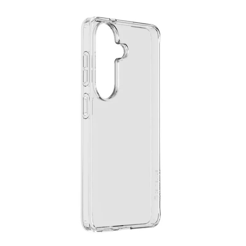 Cellularline Clear Protect - Galaxy S26 Capa rígida com bordas de borracha