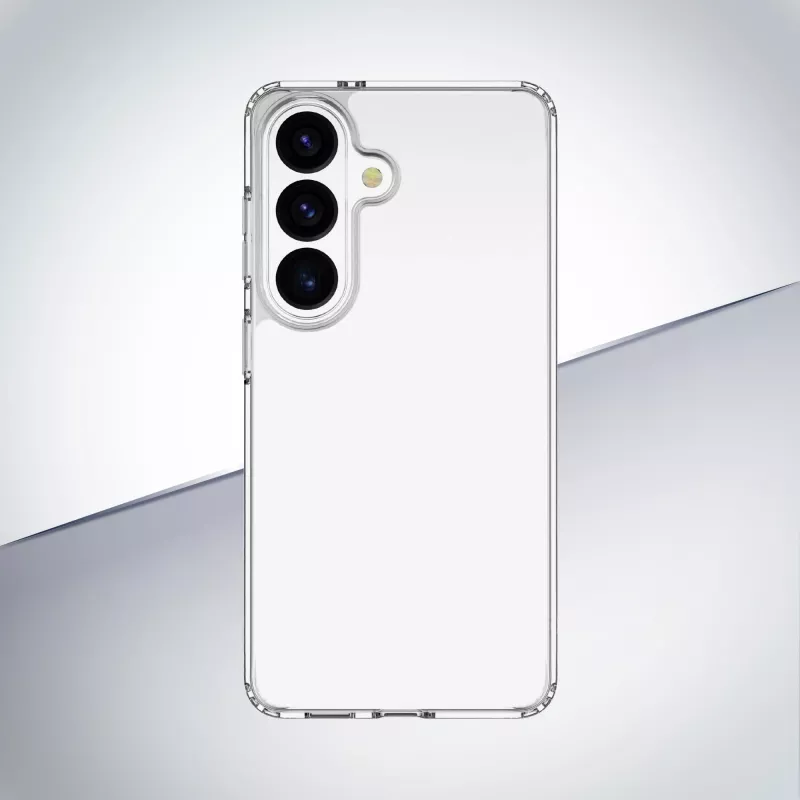 Cellularline Clear Protect - Galaxy S26 Capa rígida com bordas de borracha
