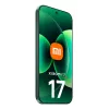 Smartphone Xiaomi 17 — ecrã de 6,3 polegadas (16 cm), Snapdragon 8 Elite Gen 5, 12 GB RAM, 512 GB de armazenamento, 6330 mAh, verde