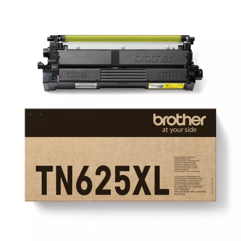Brother TN-625XLY Cartucho de toner, amarelo