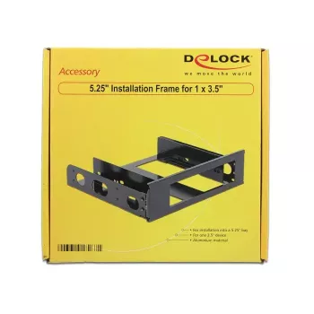 Moldura de instalação para HDD DeLOCK 18267