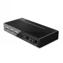 Comutador KVM Lindy 2 portas HDMI 4K60, USB 2.0 e áudio, 4096 x 2160 píxeis, 4K Ultra HD, preto
