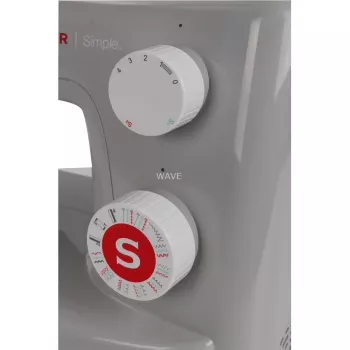 Máquina de costura mecânica SINGER Simple 3223 — cinzento-claro