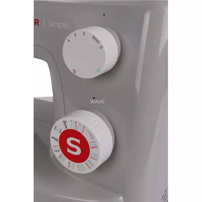 Máquina de costura mecânica SINGER Simple 3223 — cinzento-claro