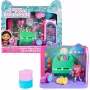 Gabbys Dollhouse, sala de música Groovy com figura Daniel James Catnip, 2 acessórios, 2 peças de mobiliário e 2 entregas, brinquedo para crianças a partir dos 3 anos