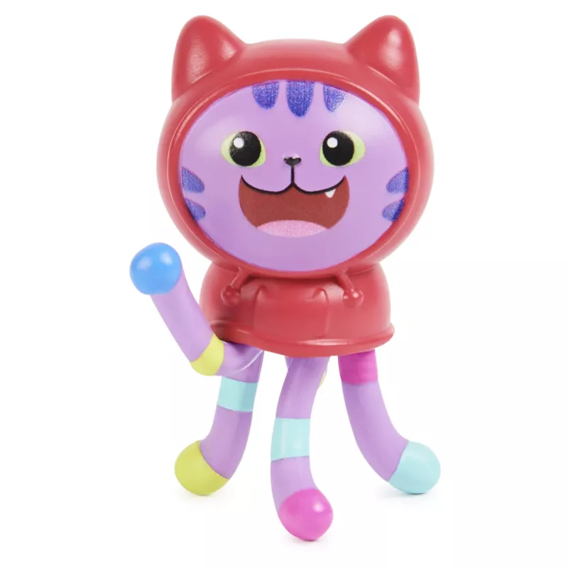 Gabbys Dollhouse, sala de música Groovy com figura Daniel James Catnip, 2 acessórios, 2 peças de mobiliário e 2 entregas, brinquedo para crianças a partir dos 3 anos